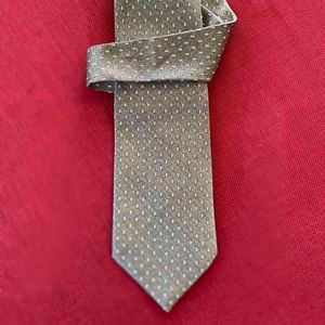 Romario Manzini beige - gray tie